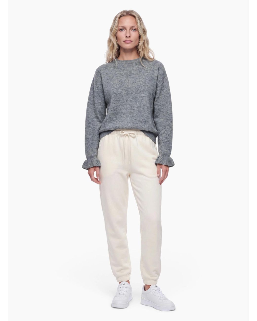 Pieces Gray Pullover Pcsally