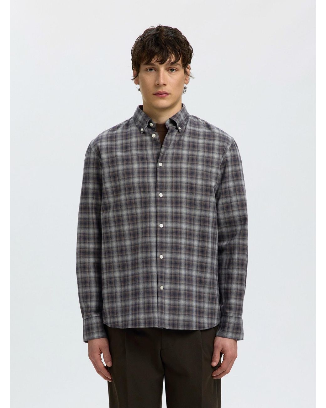 SELECTED Hemd Slmcole in Gray für Herren
