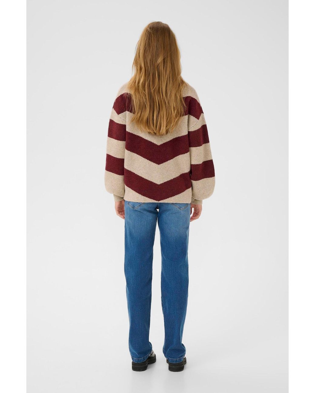 Kaffe Brown Pullover Kaverana