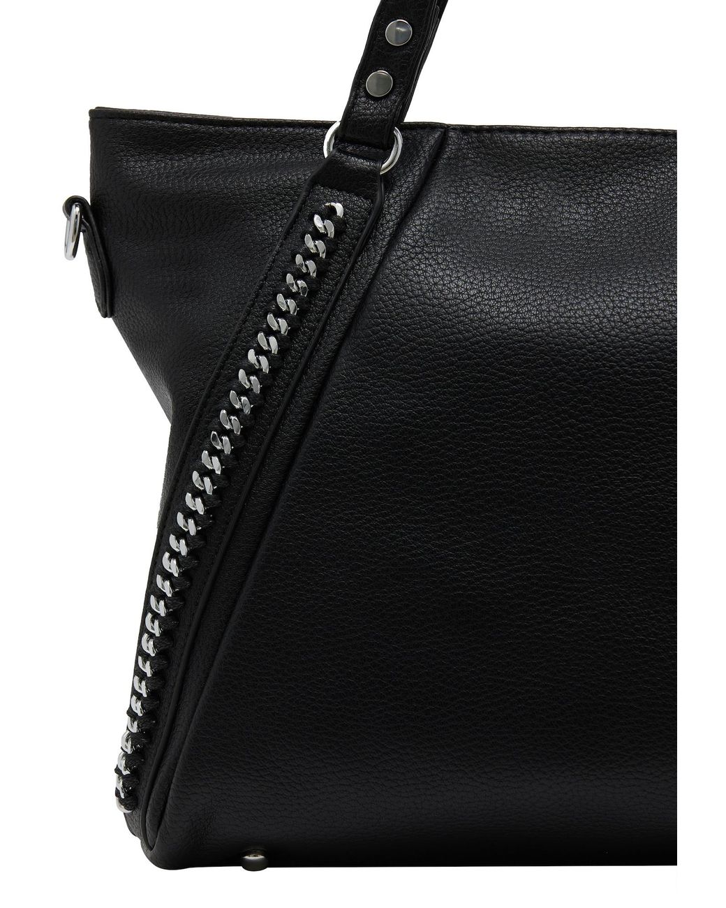 faina Black Schultertasche