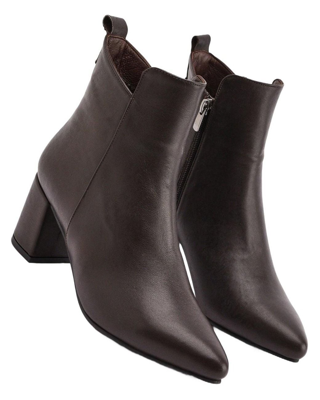 Limoya Brown Ankle Boots Julia