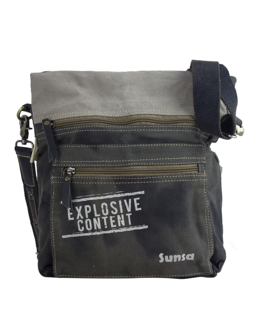 Sunsa Black Umhängetasche