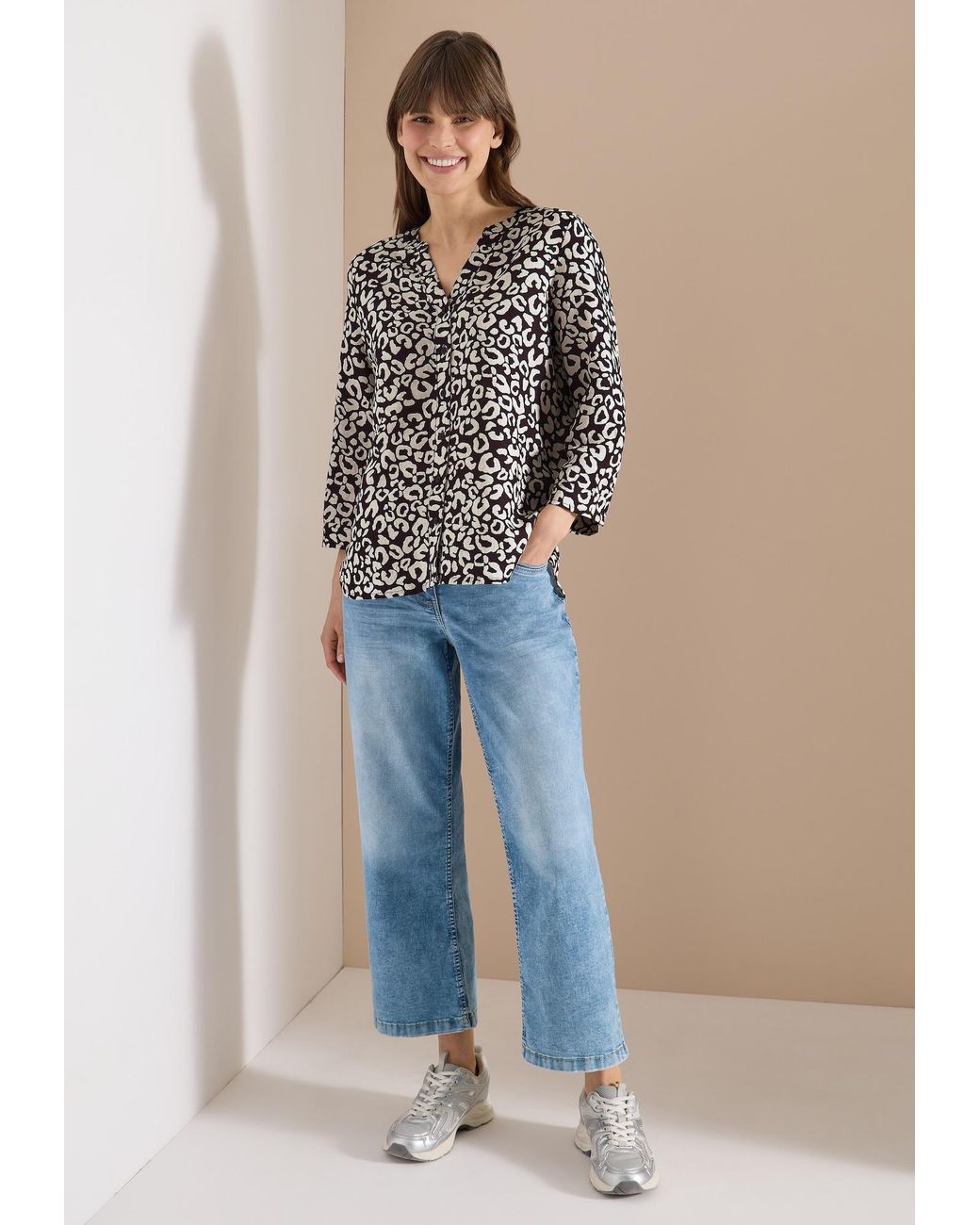 Cecil Black Bluse