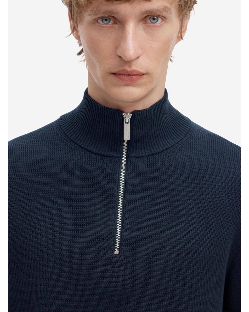 SELECTED Pullover Dane in Blue für Herren