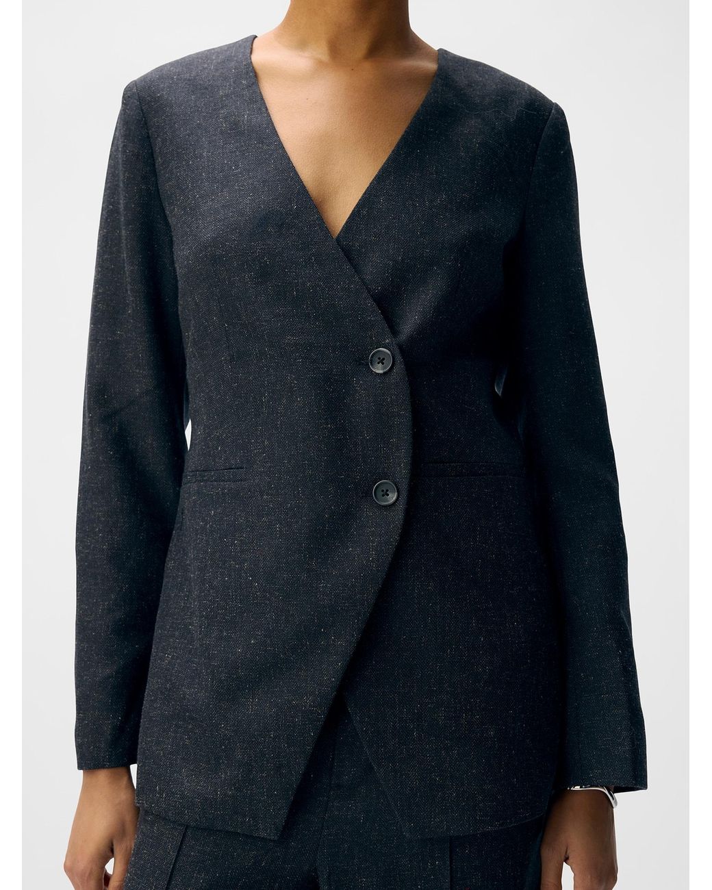 Object Blue Blazer Objbea