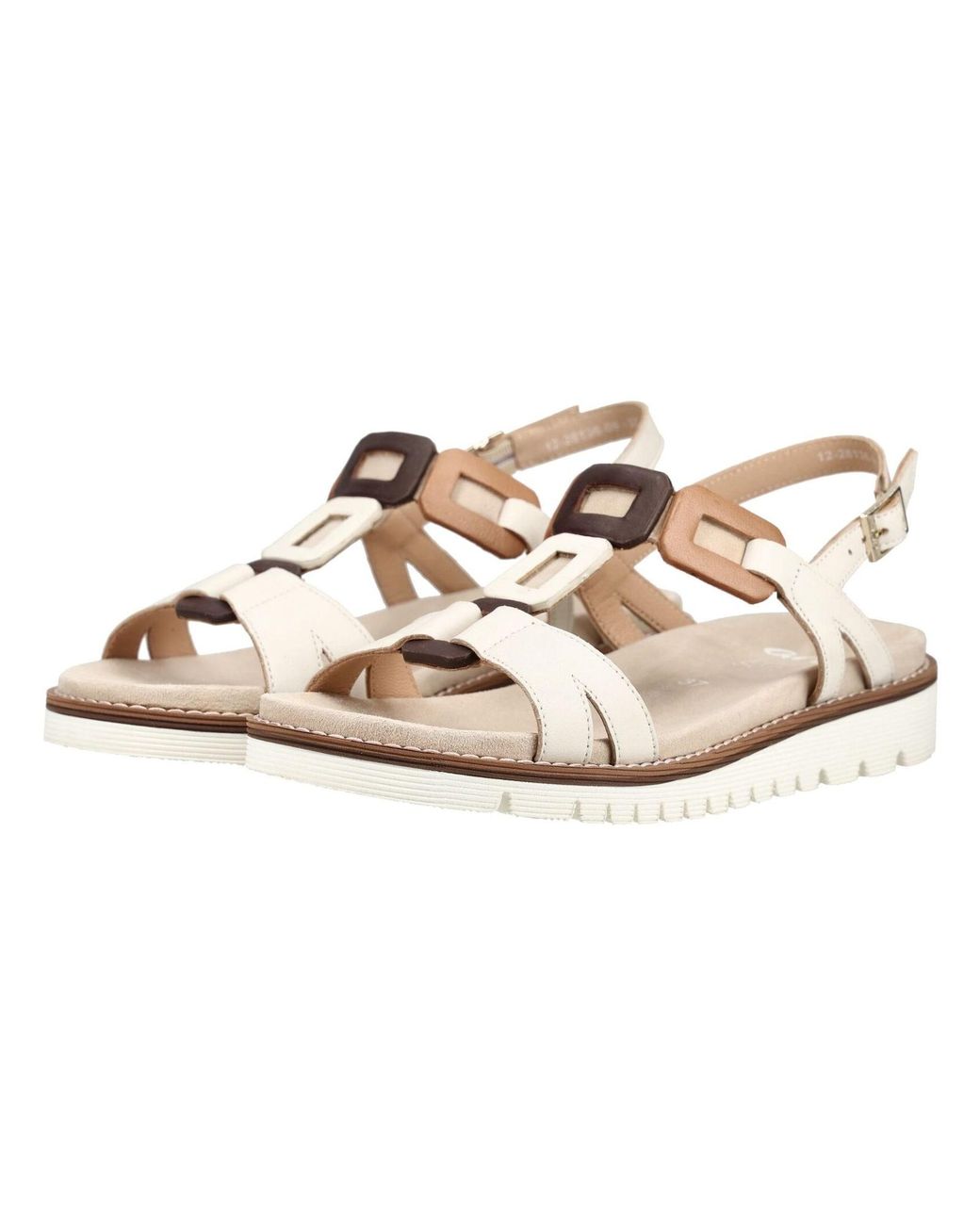 Ara White Sandale