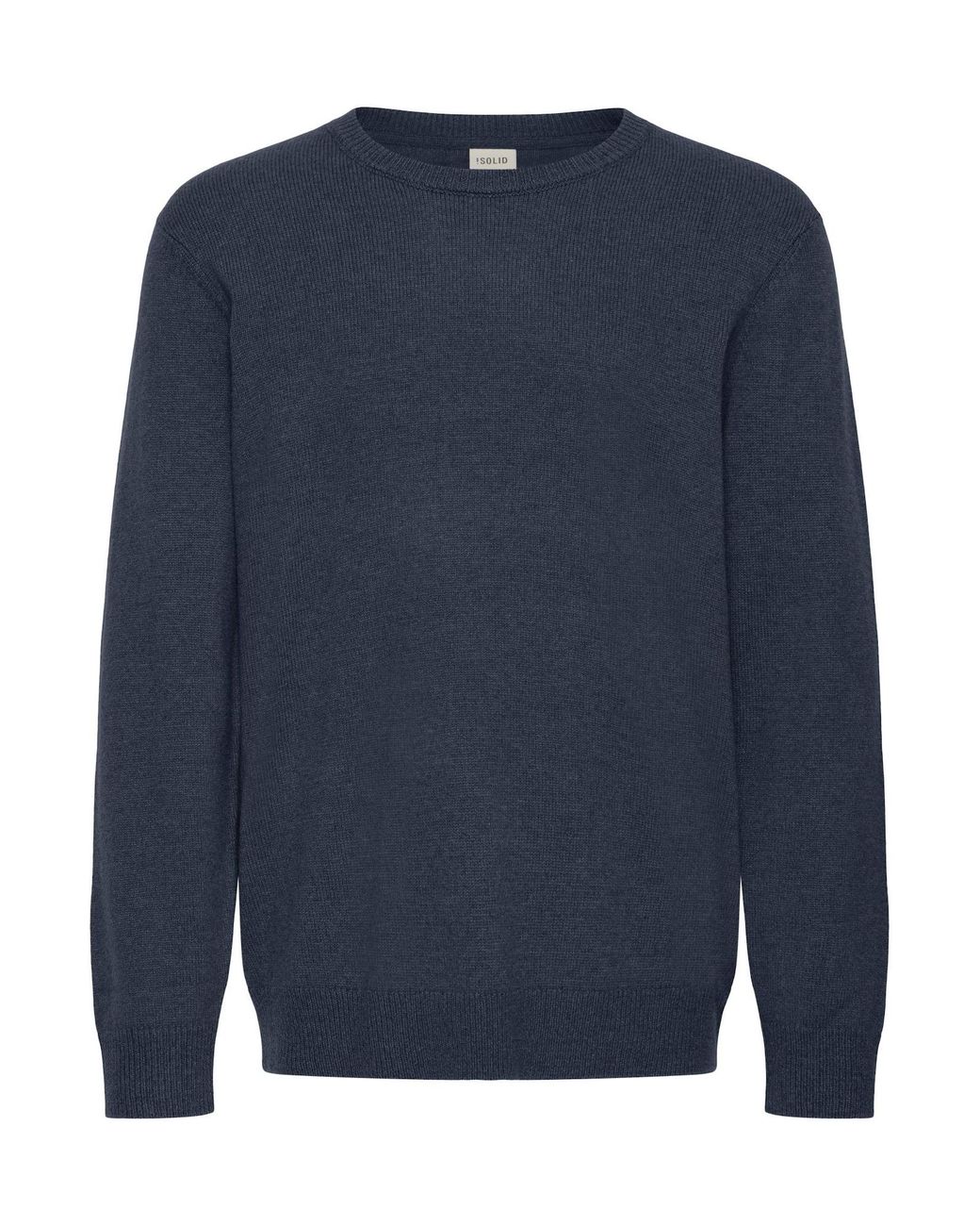 Solid Strickpullover Sdrick in Blue für Herren