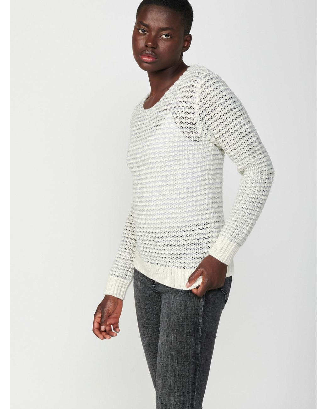 Koröshi White Pullover
