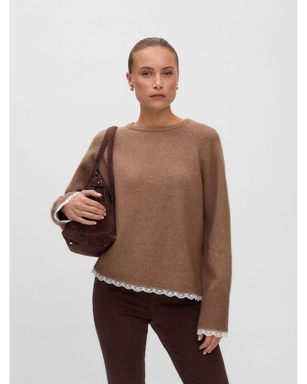 Vero Moda Brown Pullover