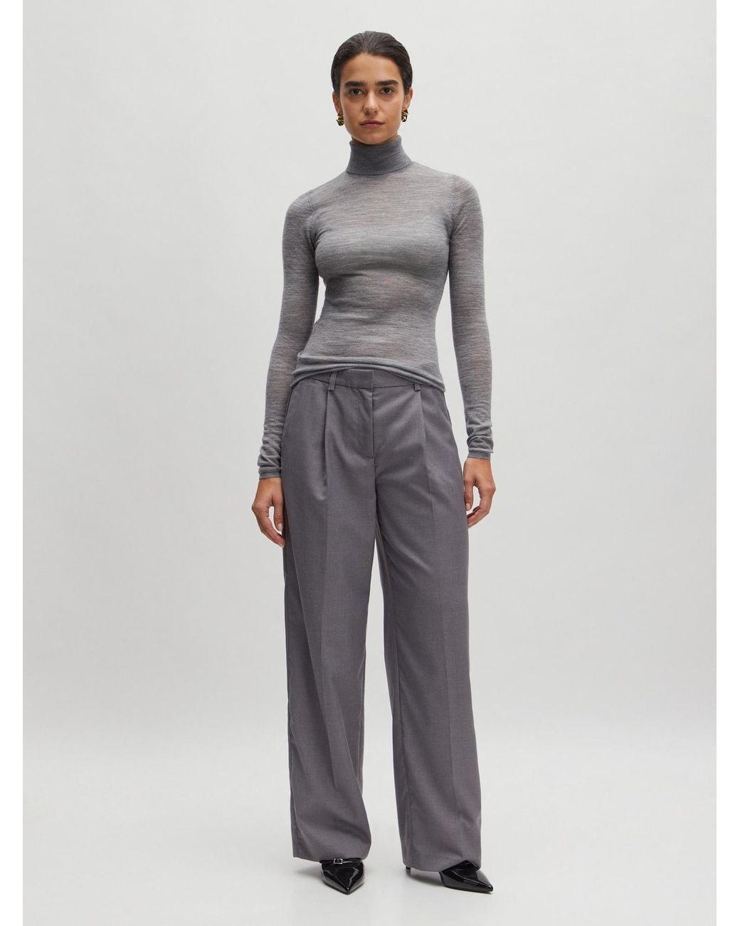 EDITED Gray Pullover Hatti