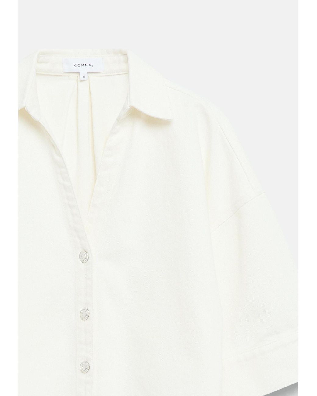 Comma, White Bluse