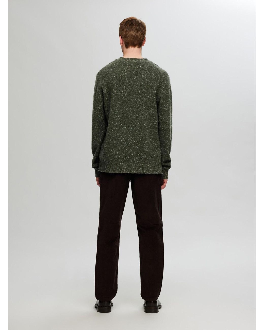 SELECTED Pullover Slhneil in Green für Herren
