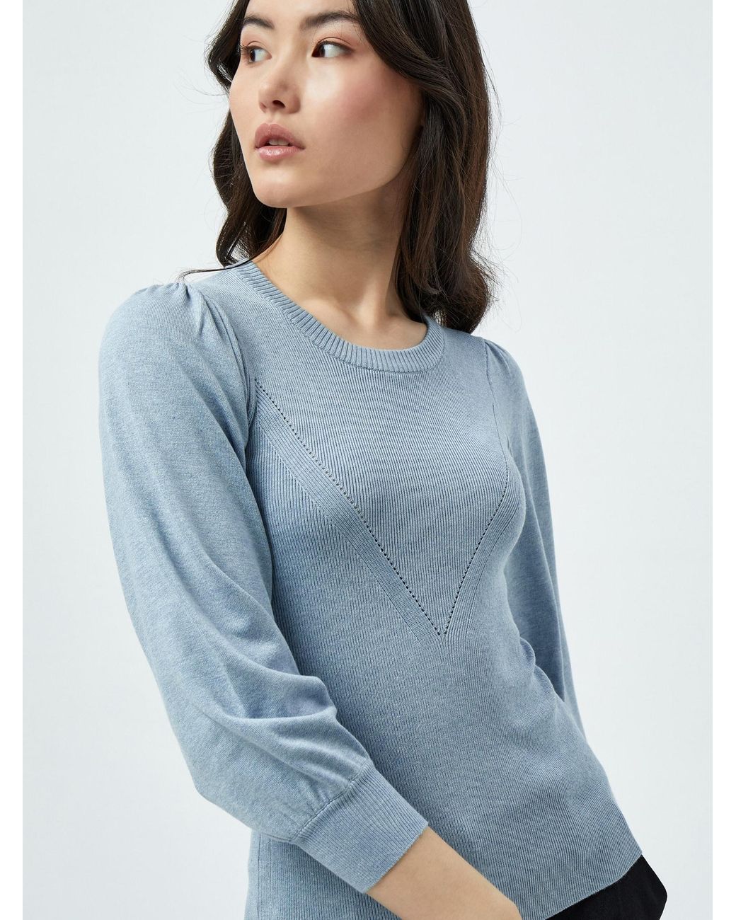 Minus Blue Pullover Galvia