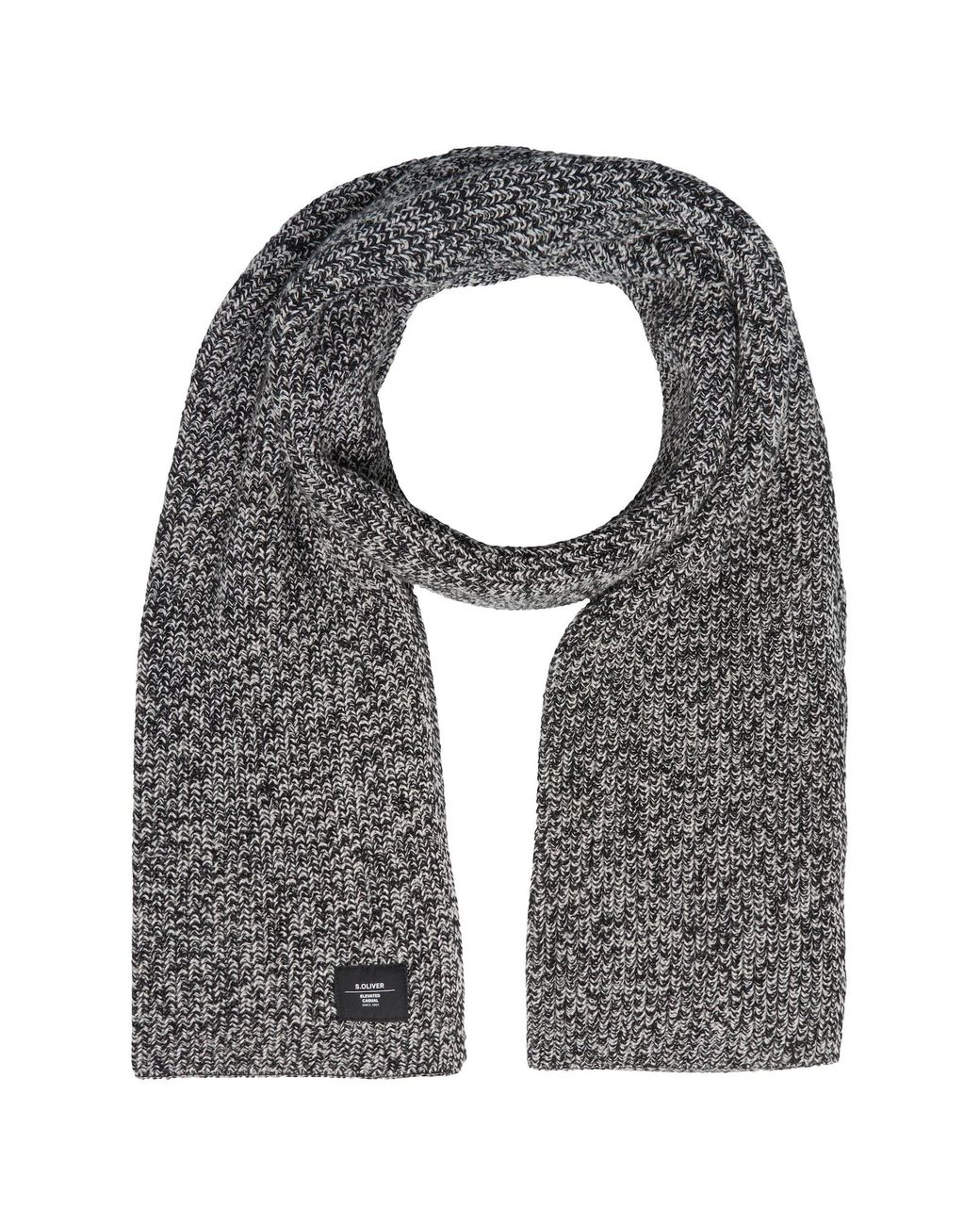 S.oliver Schal in Gray für Herren