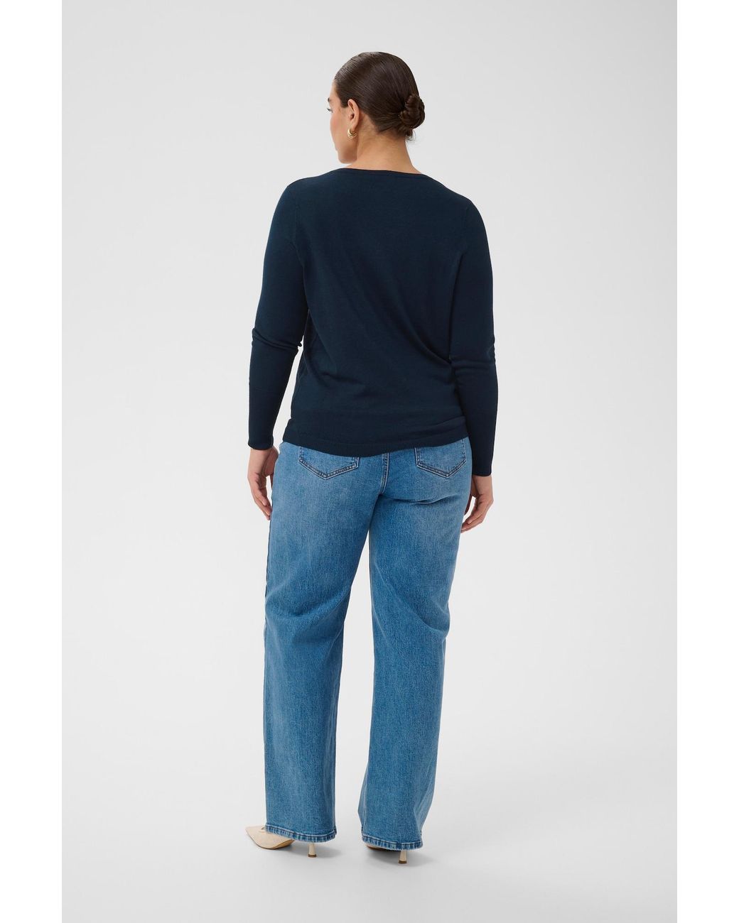 Kaffe Blue Pullover Kclizzy