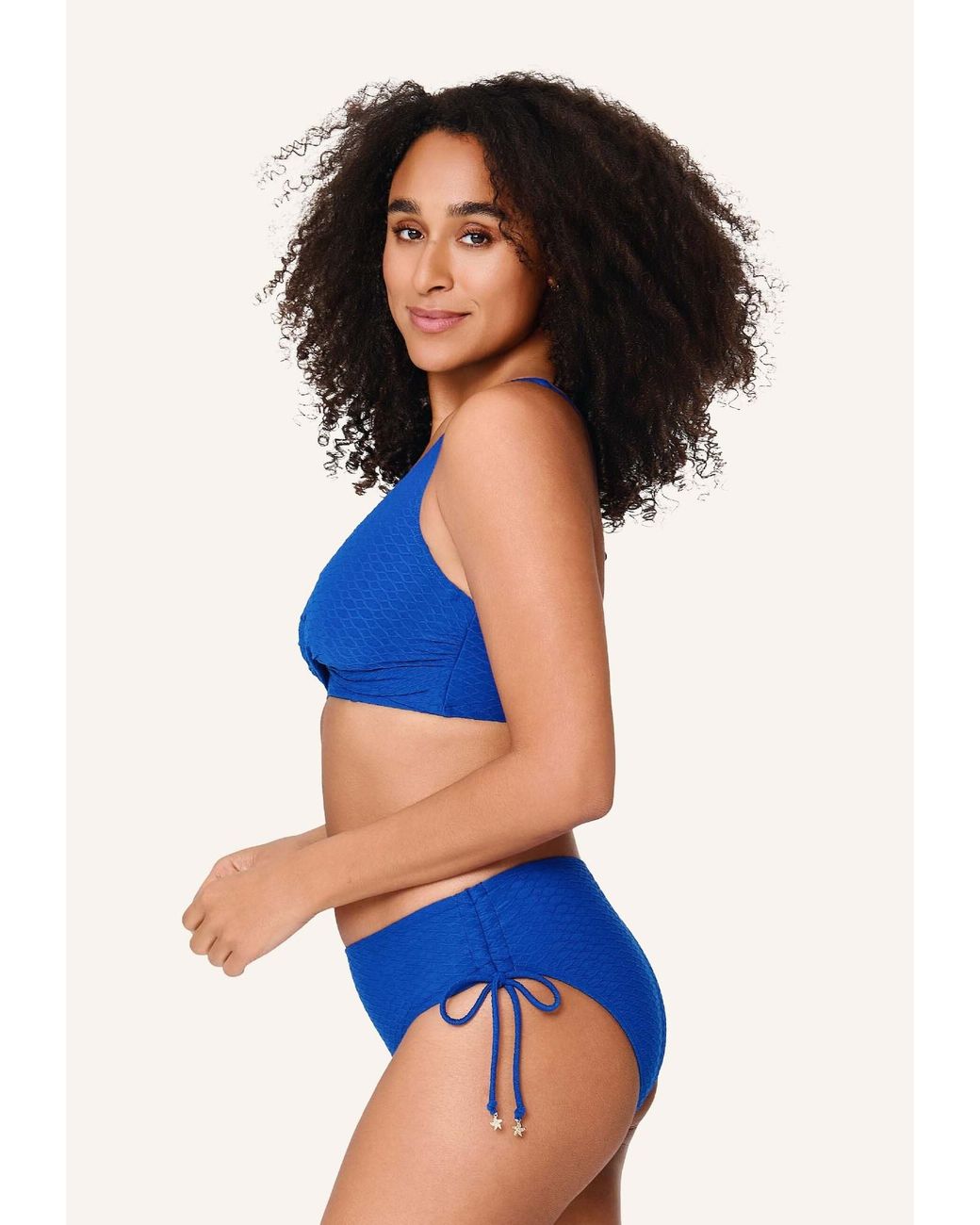 Lingadore Blue Bikinitop