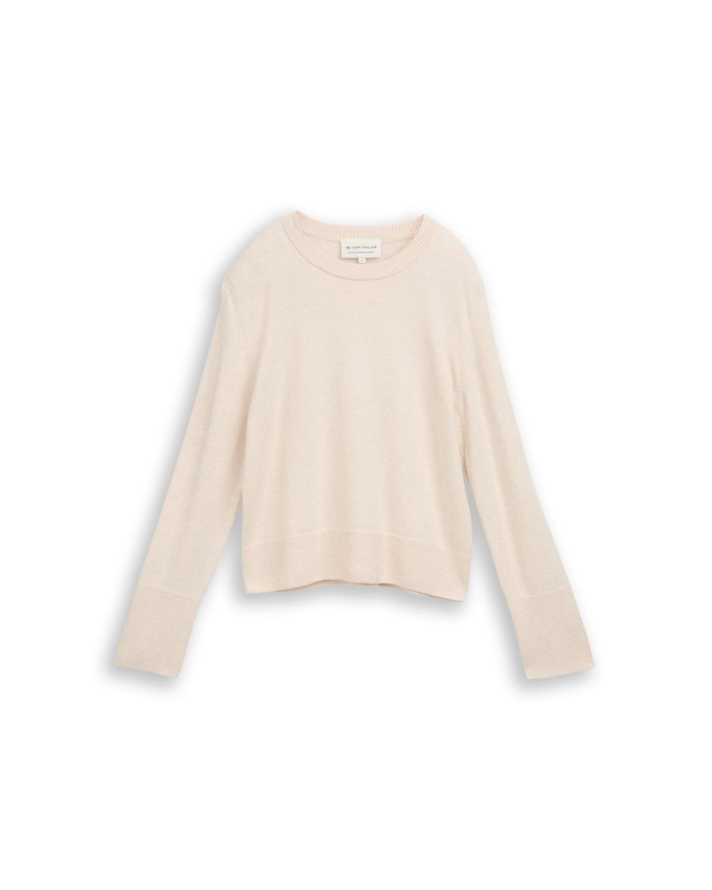 Tom Tailor White Pullover