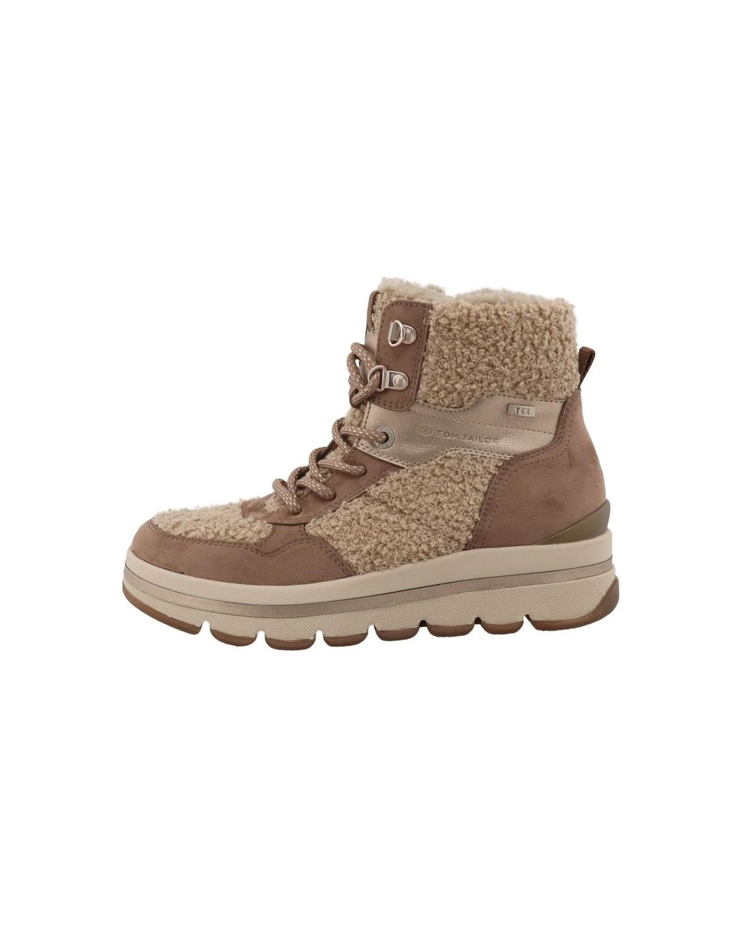 Tom Tailor Brown Schnürstiefelette
