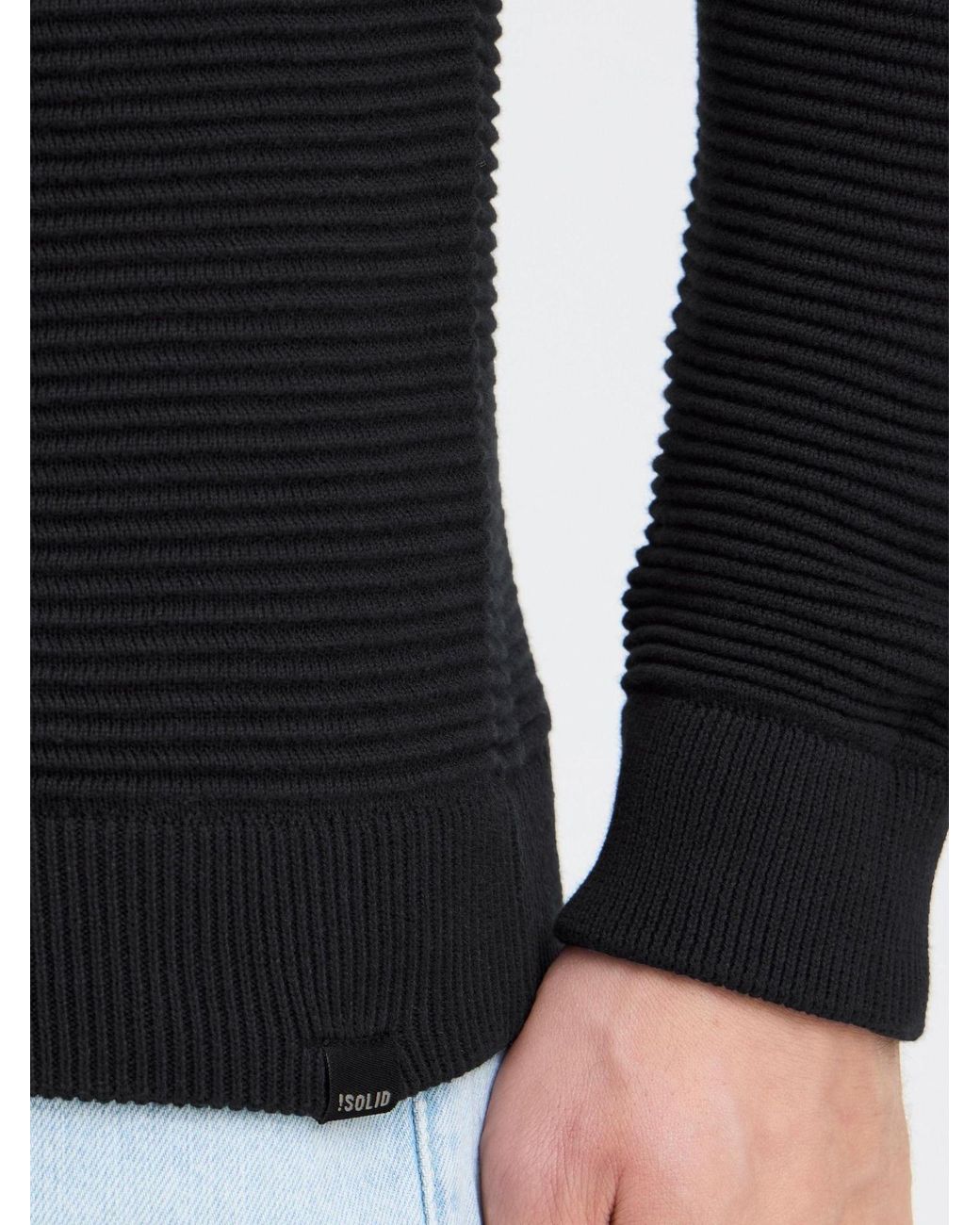 Solid Pullover Valencia in Blue für Herren