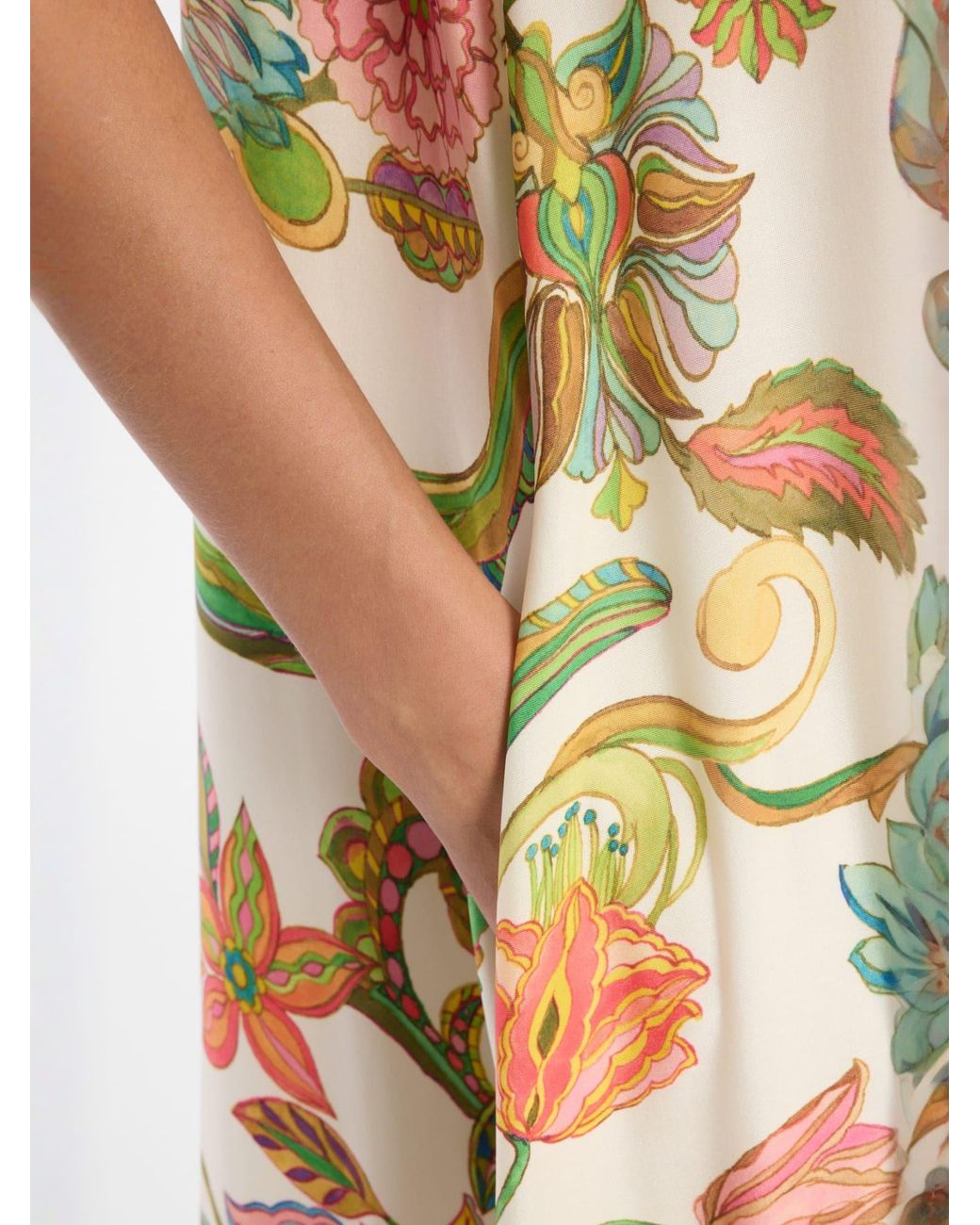 Ana Alcazar Green Kleid Dilia