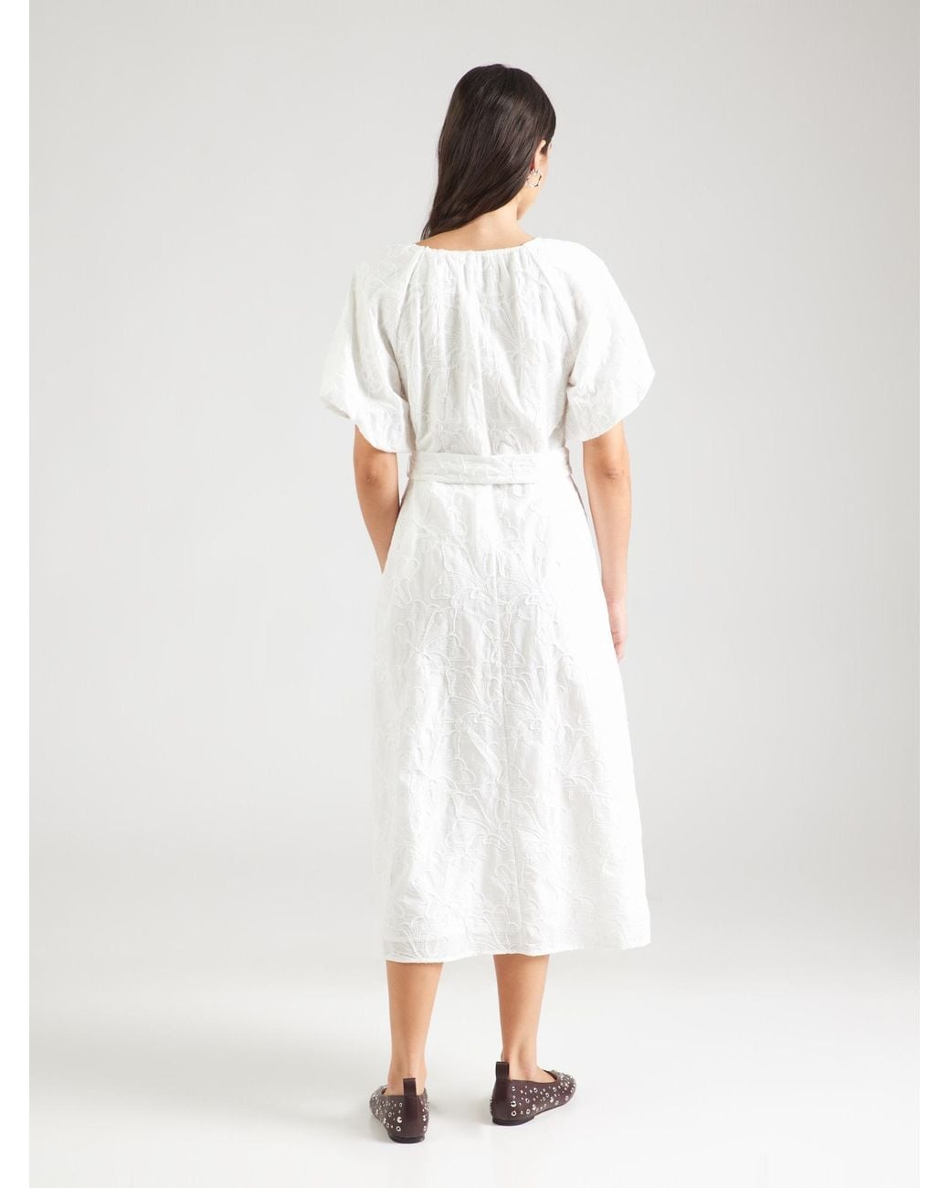 Comma, White Kleid