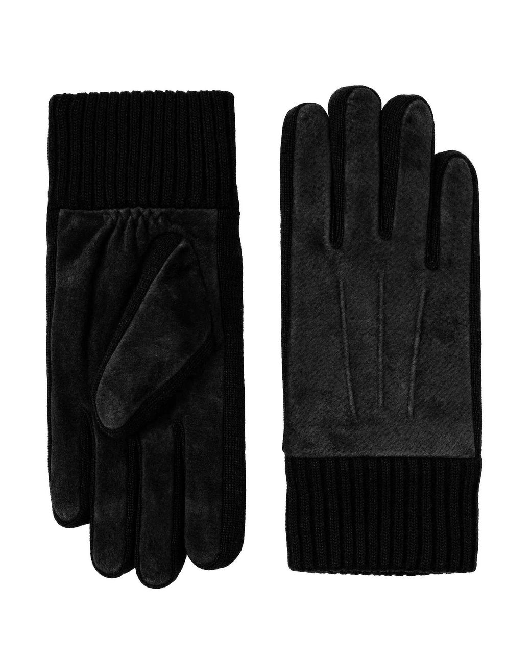 KESSLER Fingerhandschuhe in Black für Herren
