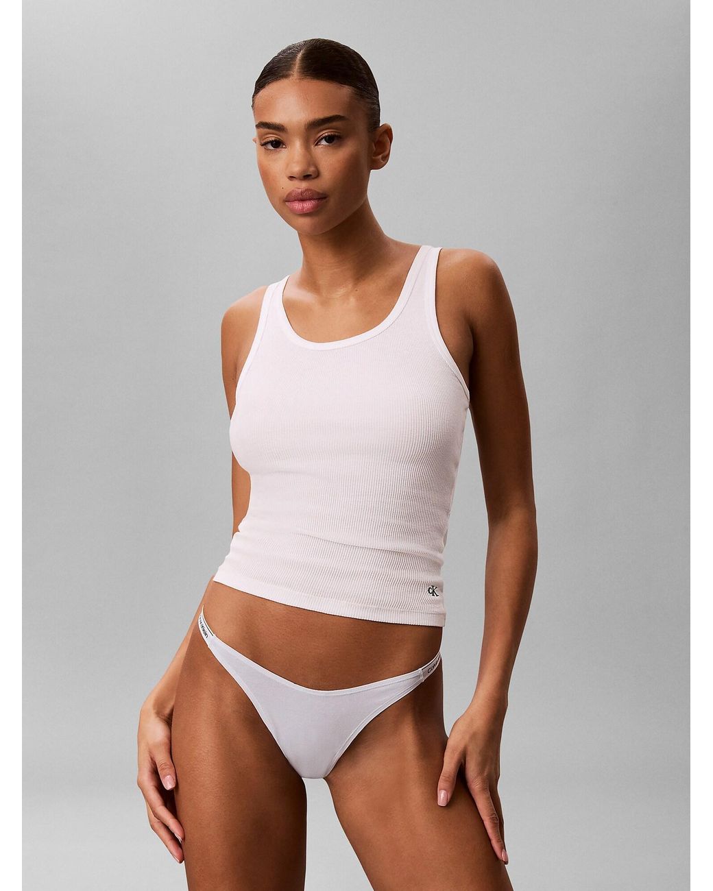 Calvin Klein White String
