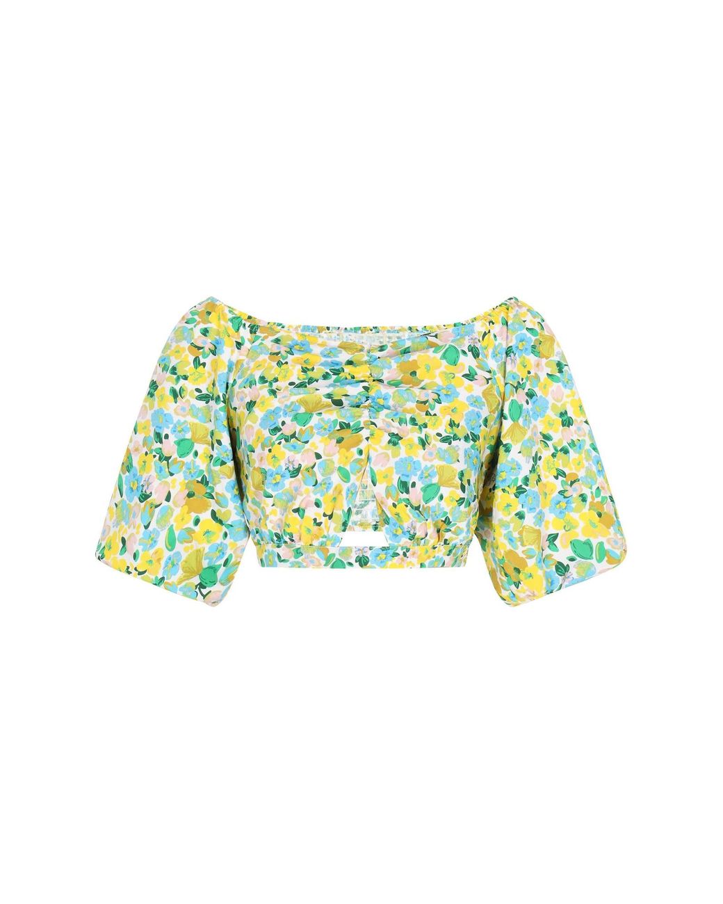 ECY Green Bluse Spring Summer