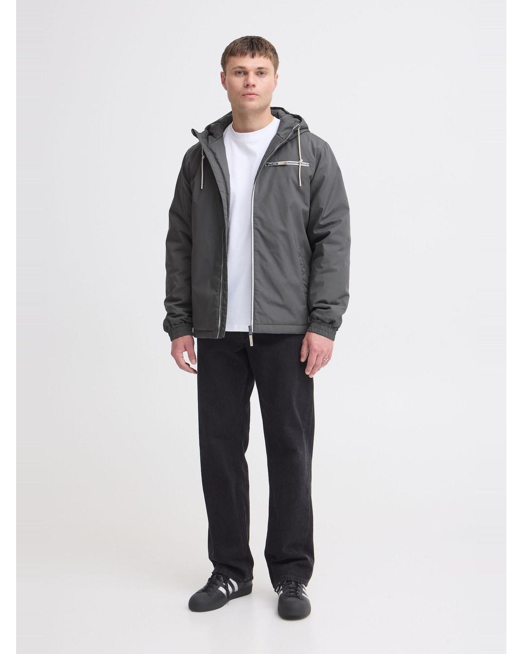 Solid Outdoorjacke Sdtilak in Gray für Herren