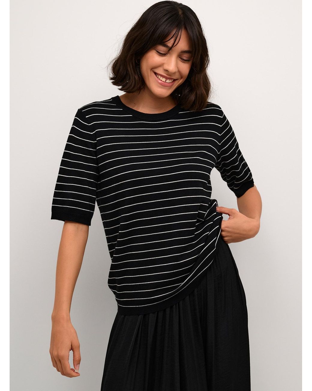 Kaffe Black Pullover Ka Mala