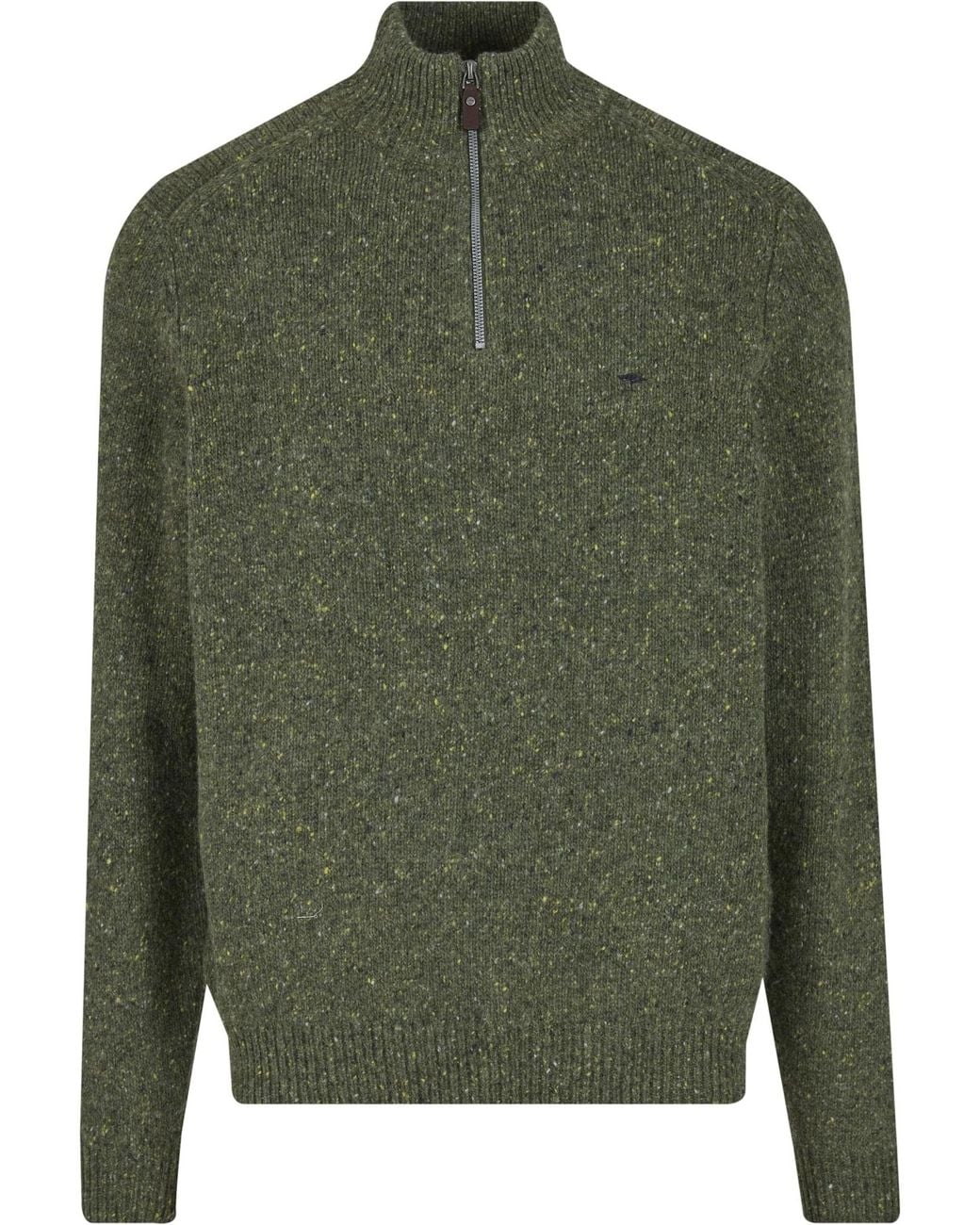 Fynch-Hatton Pullover Donegal in Green für Herren