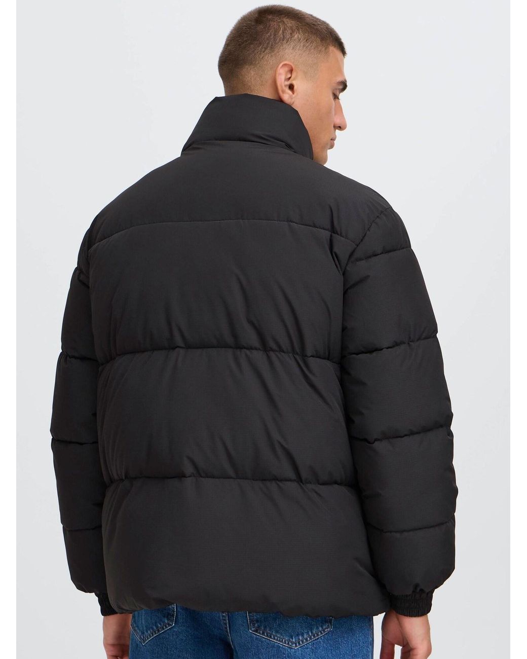 Solid Winterjacke Sdroy Puffer in Black für Herren