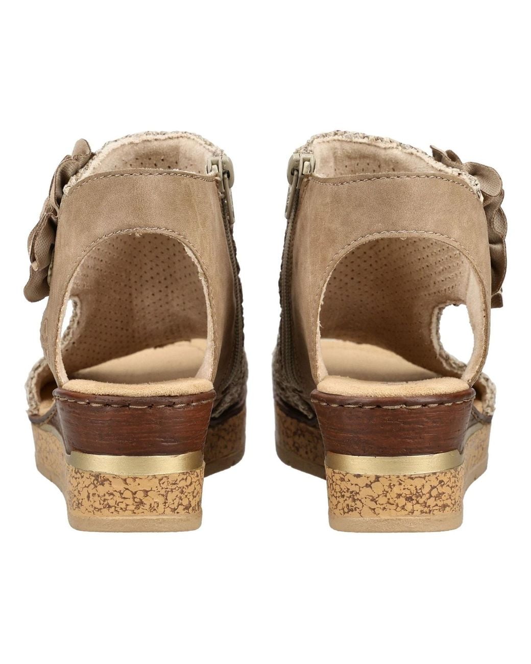 Rieker Natural Sandale
