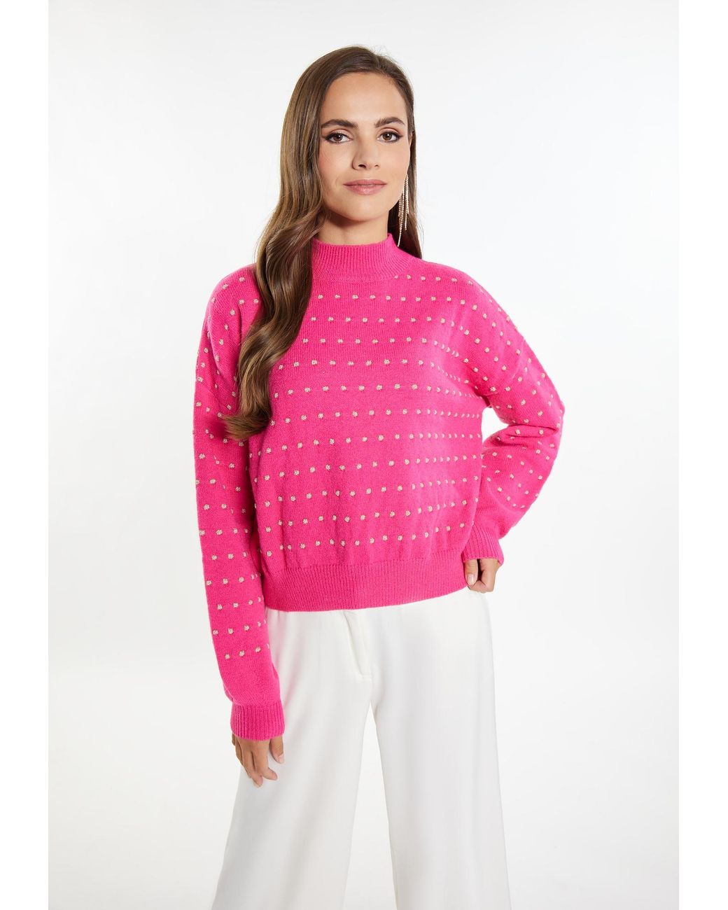 faina Pink Pullover Imane