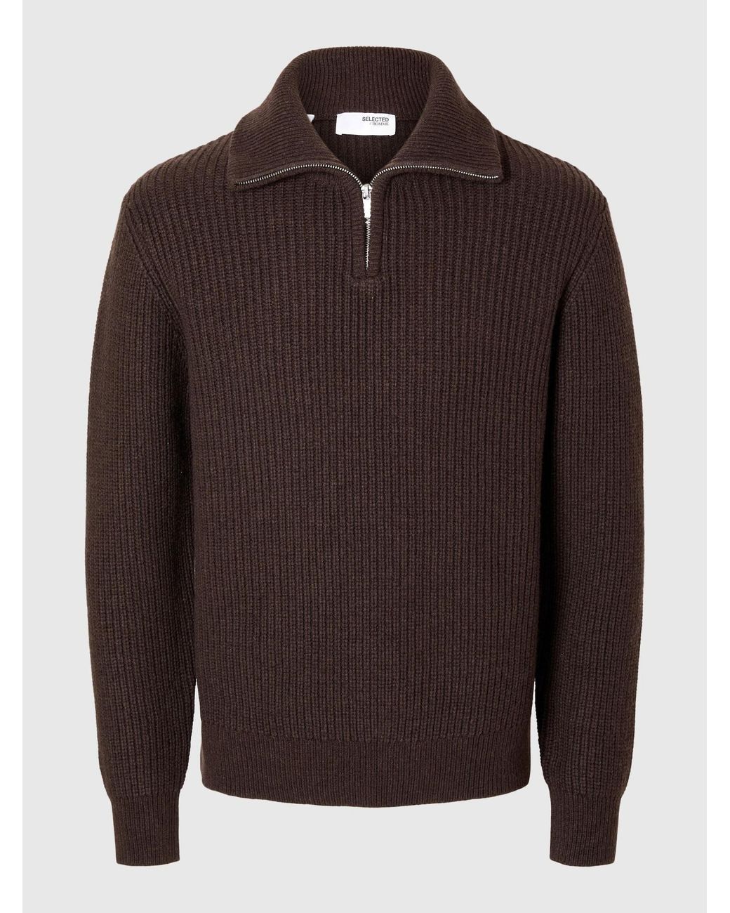 SELECTED Pullover in Brown für Herren