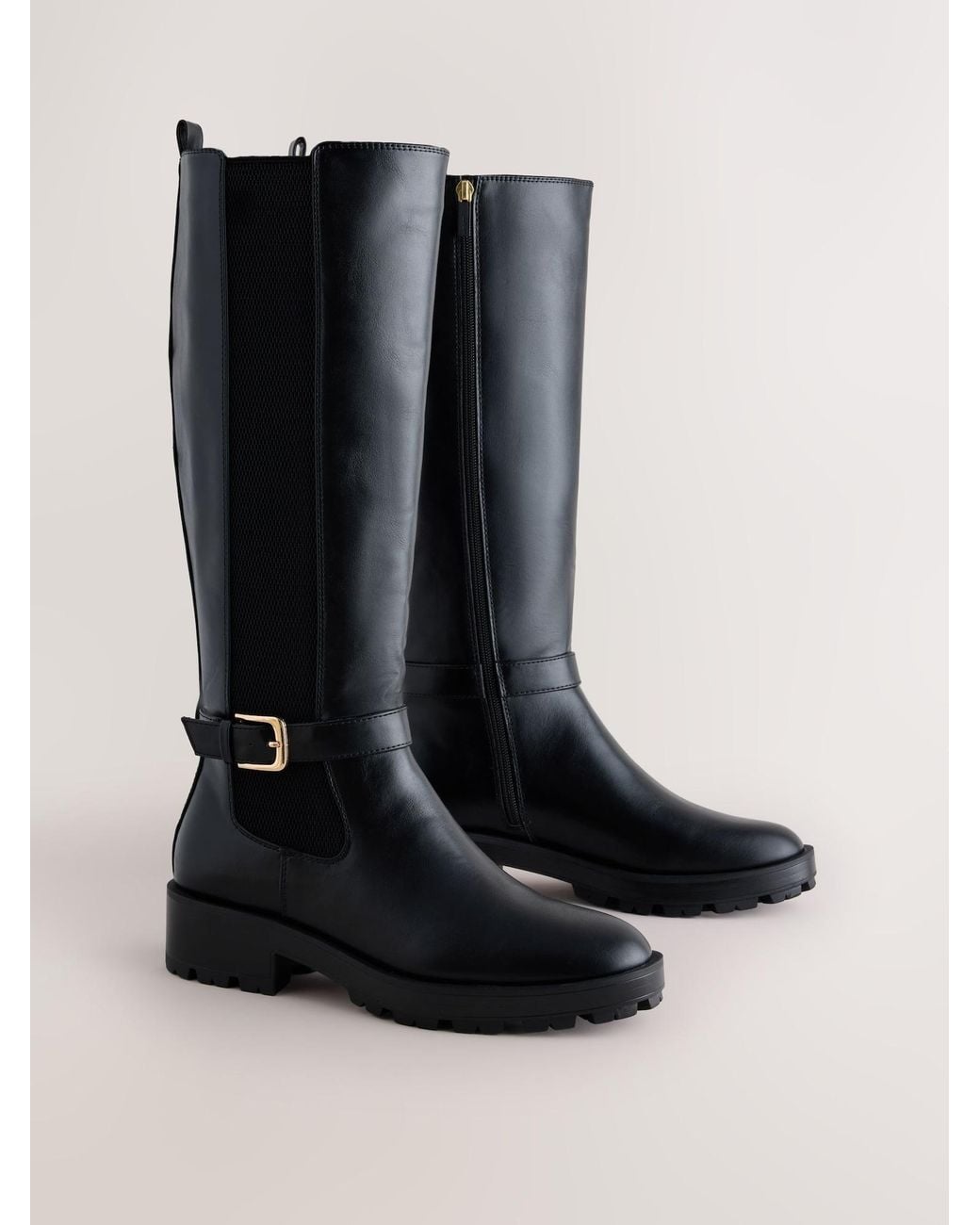 Next Black Stiefel