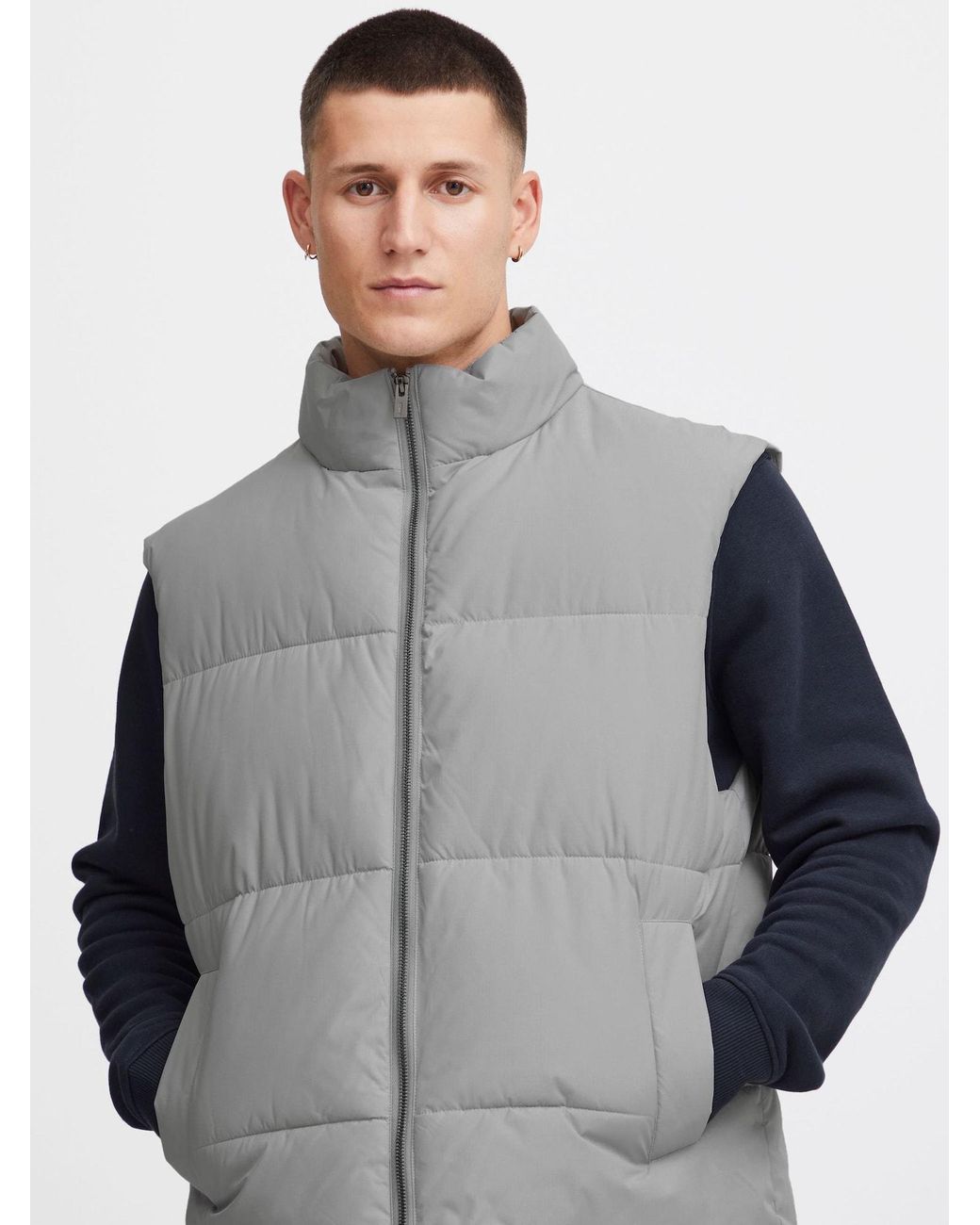 Solid Weste in Gray für Herren