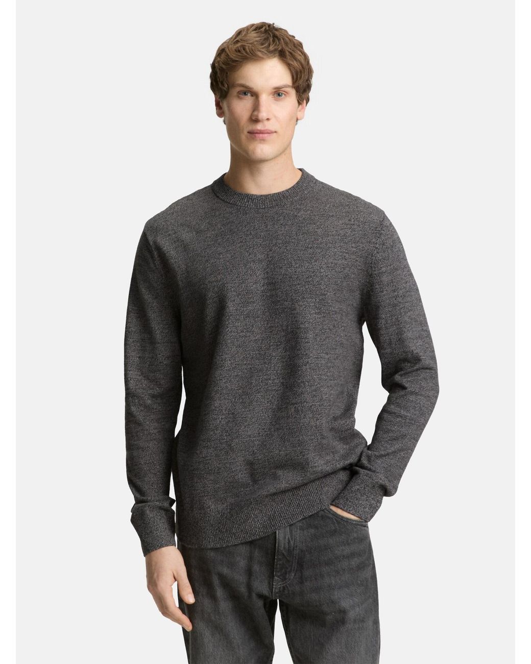 Tom Tailor Pullover in Gray für Herren
