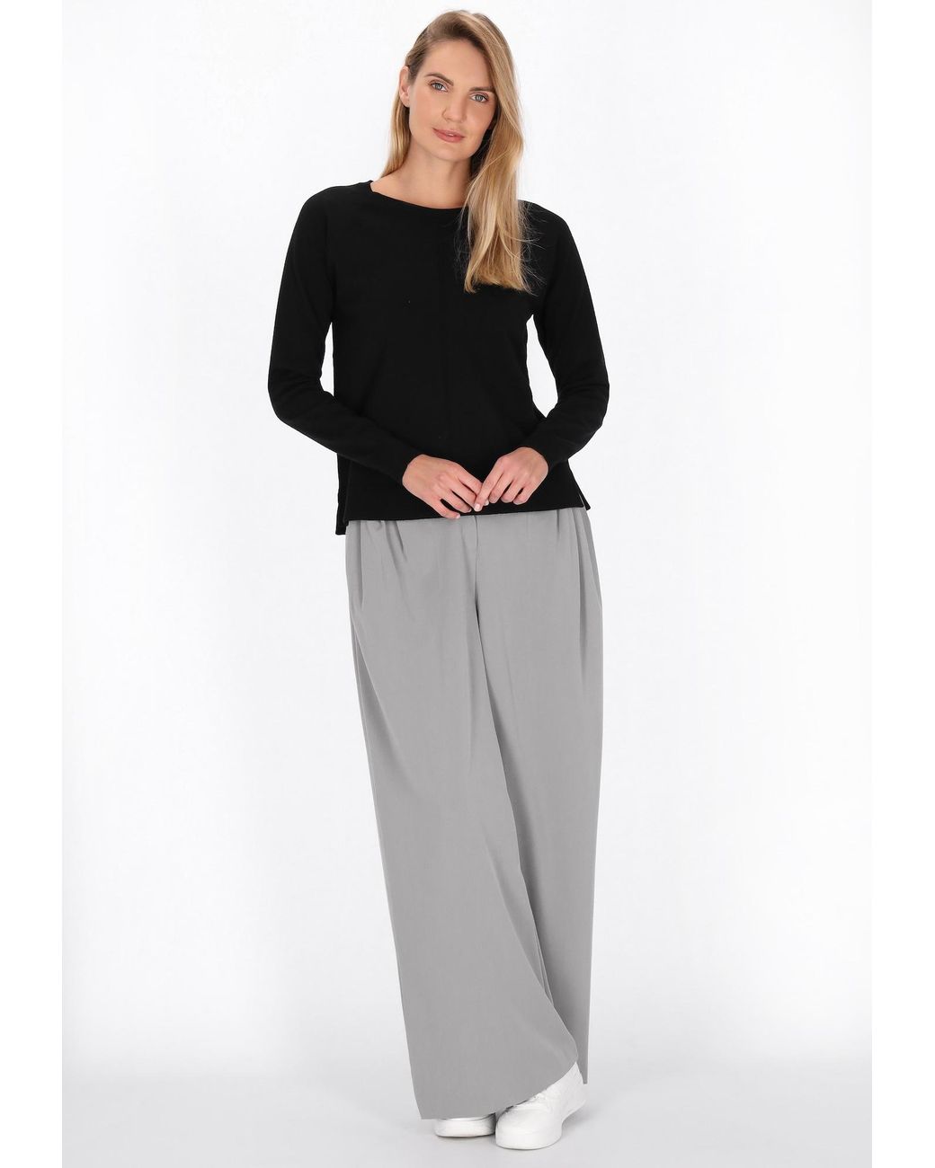 usha WHITE LABEL Black Pullover