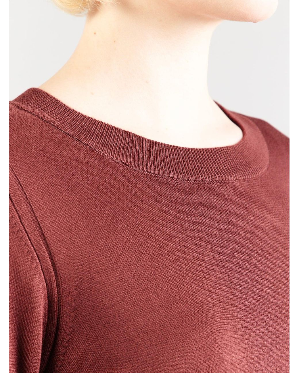 Fransa Red Pullover