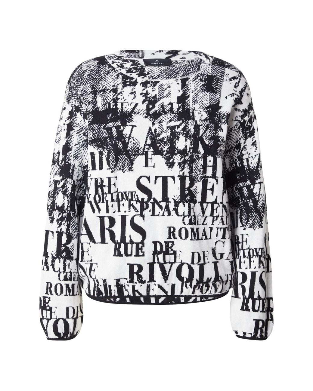 Monari Black Pullover