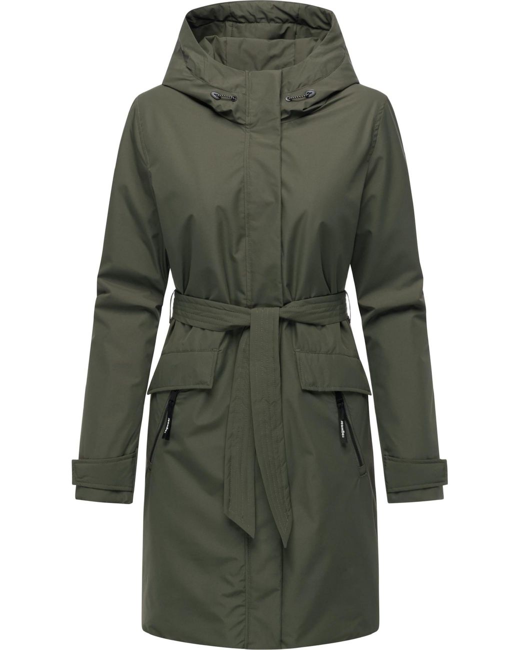Ragwear Green Funktionsmantel Horatia