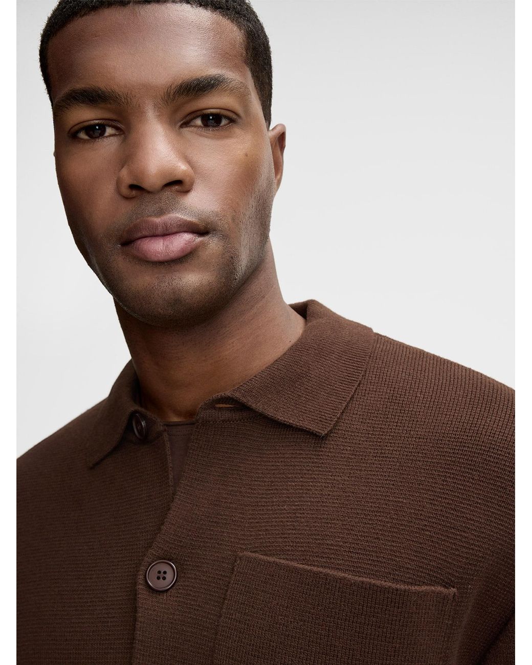 Strellson Strickjacke in Brown für Herren
