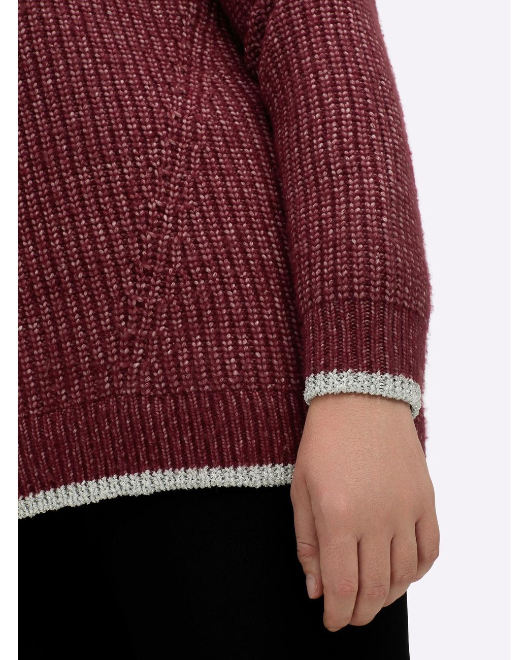 Sheego Red Pullover