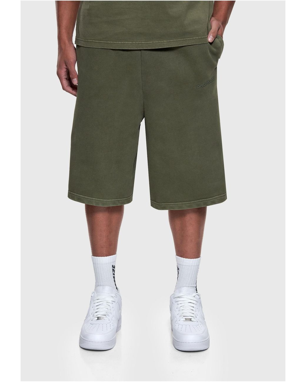Dropsize Hose in Green für Herren