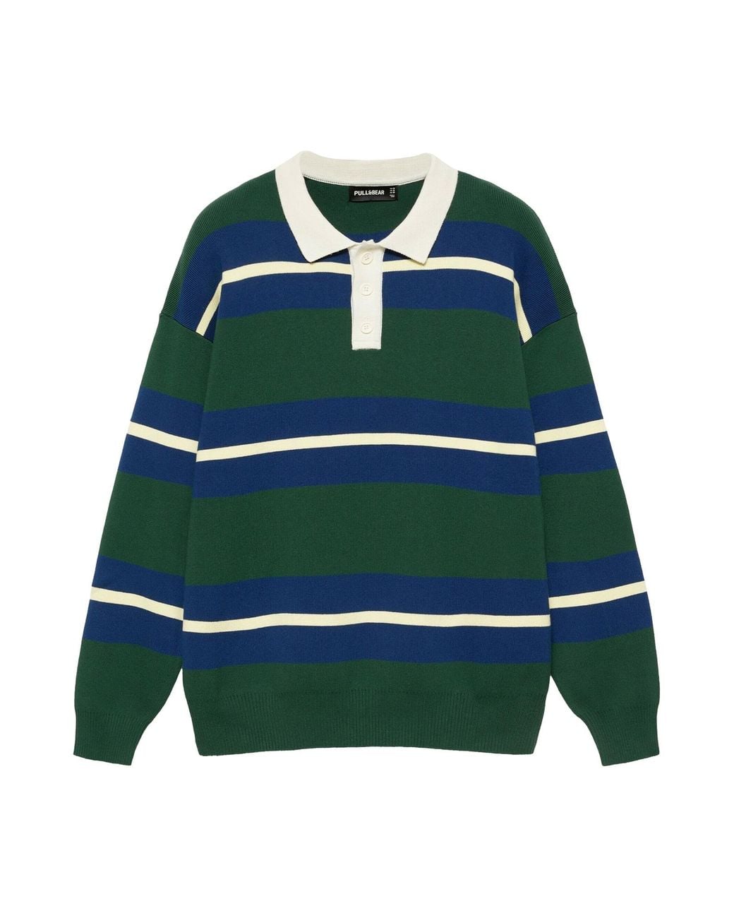 Pull&Bear Pullover in Green für Herren