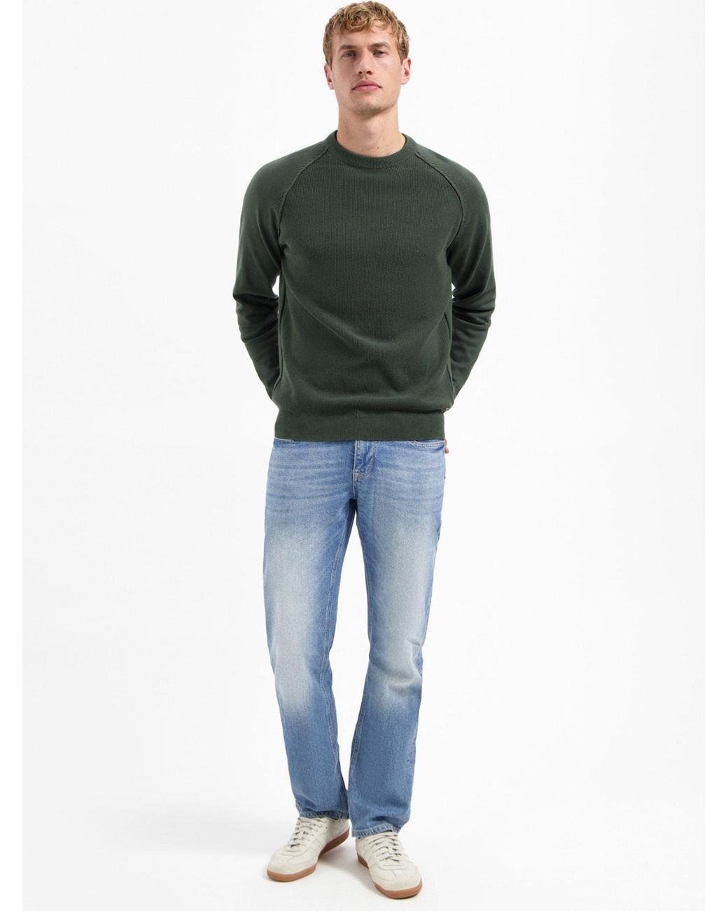 No Excess Pullover in Green für Herren