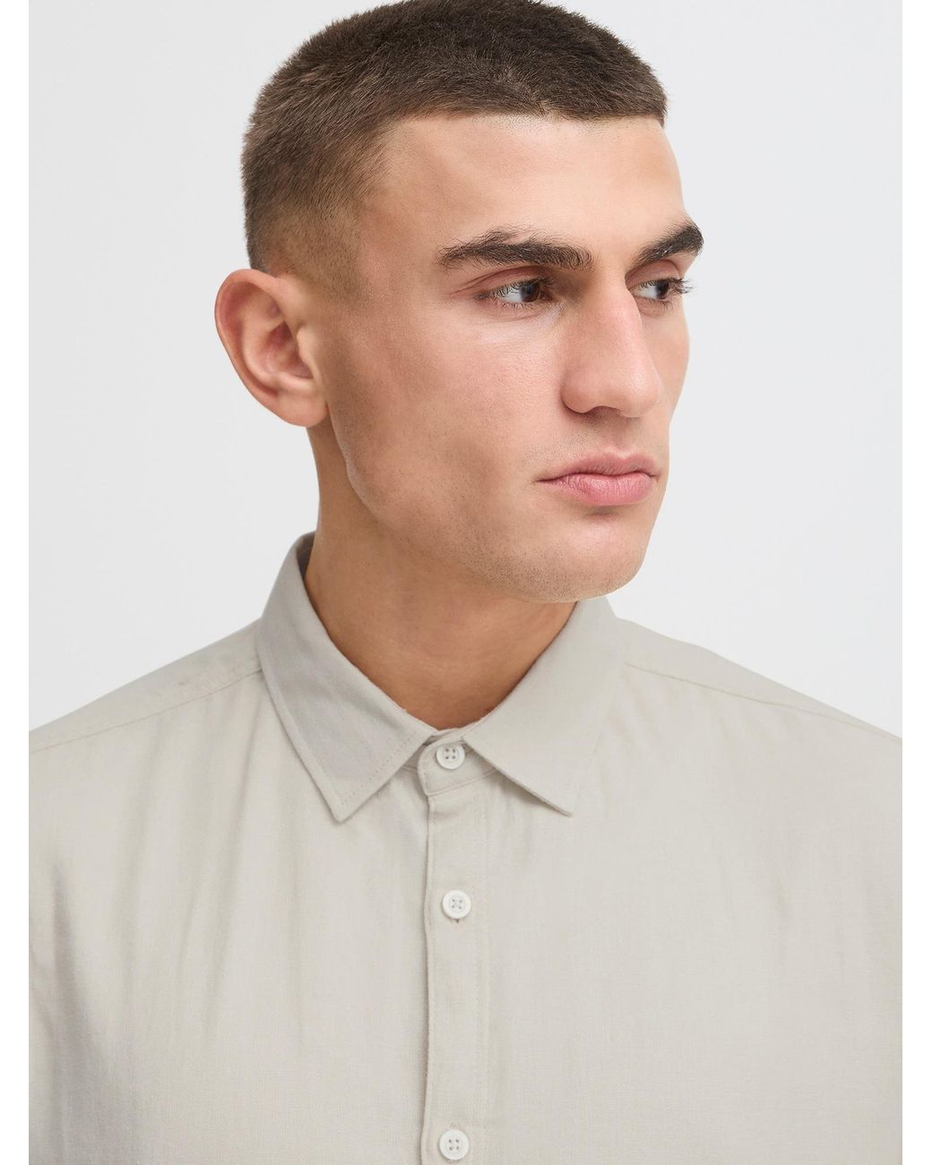 Solid Hemd Enea in White für Herren