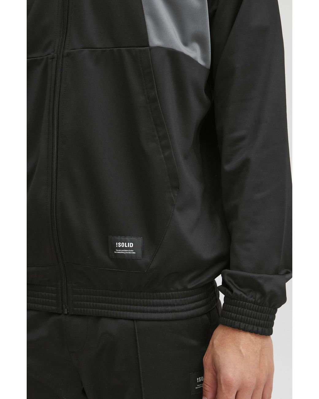 Solid Übergangsjacke Dizaias in Black für Herren