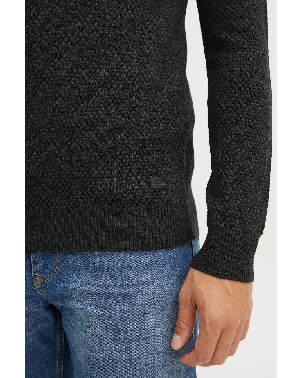 Solid Strickjacke Kody in Black für Herren